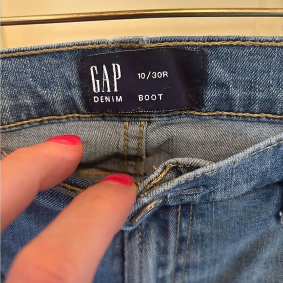 GAP Denim Bootcut Jeans size 10/30R - Picture 3 of 4